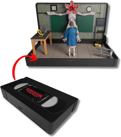 Stranger Things VHS Diorama Eleven vs Demogorgon