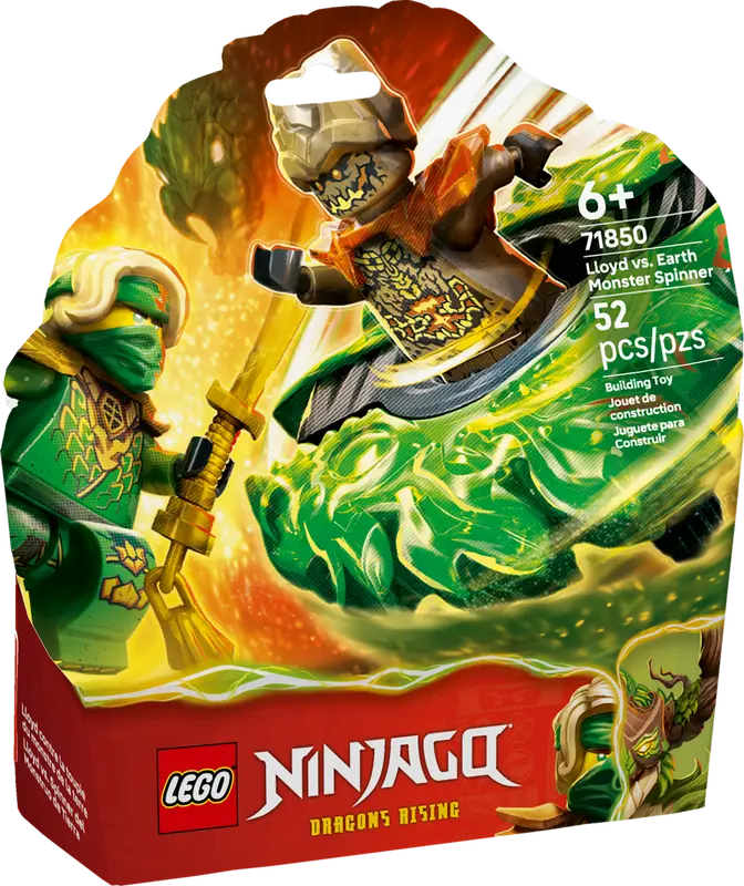 Lego 71850 NINJAGO Lloyd vs Earth Monster Spinner