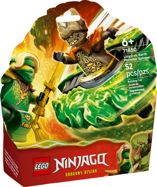 Lego 71850 NINJAGO Lloyd vs Earth Monster Spinner