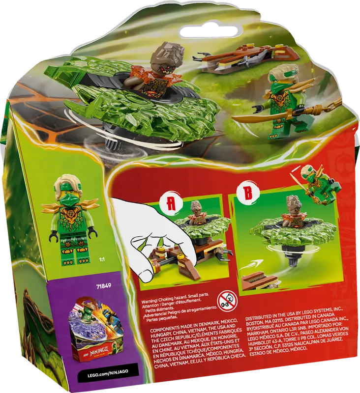 Lego 71850 NINJAGO Lloyd vs Earth Monster Spinner