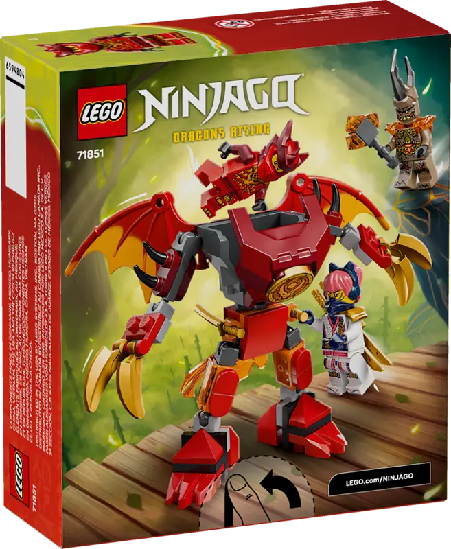 Lego 71851 NINJAGO Kais Dragon Mech Battle Pack