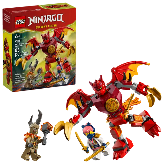 Lego 71851 NINJAGO Kais Dragon Mech Battle Pack
