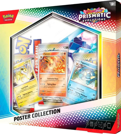 Pokemon TCG S&V Prismatic Evolutions Poster Collection