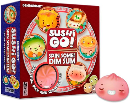 Sushi Go! Spin Some for Dim Sum- The Spin, Pick and Score Game