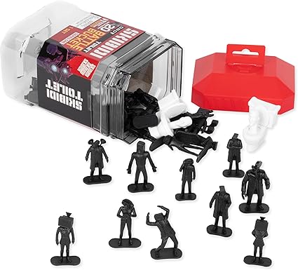 Skibidi Toilet Battle Bucket 20-Figure Set