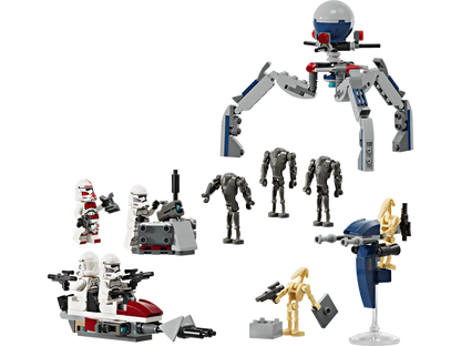 LEGO 75372 Star Wars Clone Trooper & Battle Droid Battle Pack