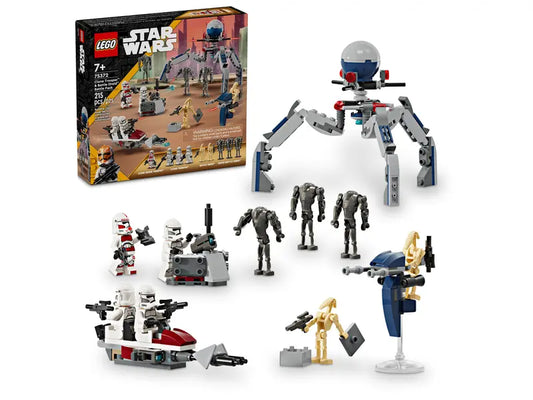 LEGO 75372 Star Wars Clone Trooper & Battle Droid Battle Pack