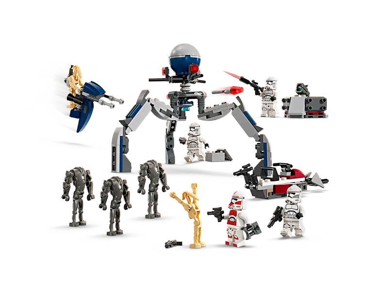 LEGO 75372 Star Wars Clone Trooper & Battle Droid Battle Pack