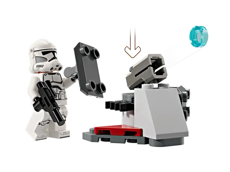 LEGO 75372 Star Wars Clone Trooper & Battle Droid Battle Pack