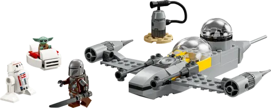 LEGO 75410 Star Wars Mando and Grogus N1 Starfighter