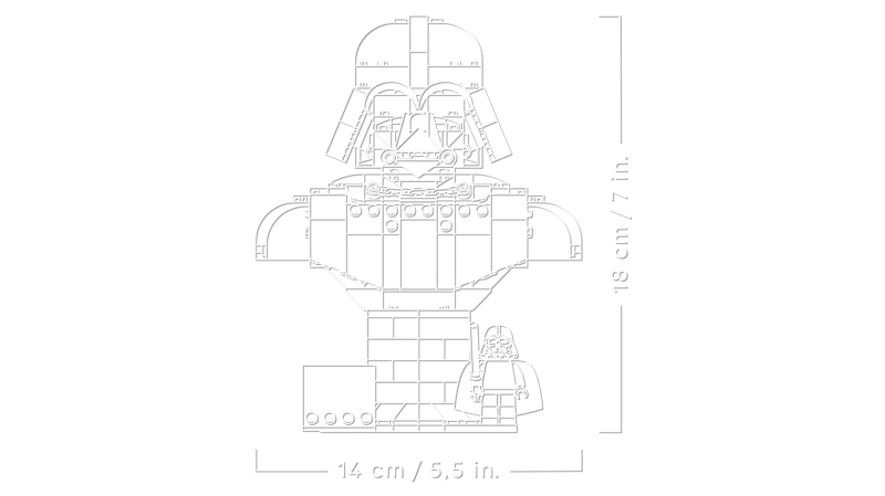 LEGO 75439 Star Wars Darth Vader Bust
