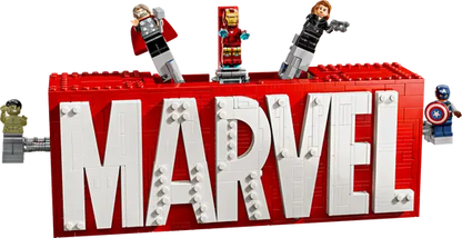 LEGO 76313 Marvel Super Heroes MARVEL Logo & Minifigures