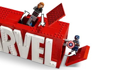 LEGO 76313 Marvel Super Heroes MARVEL Logo & Minifigures