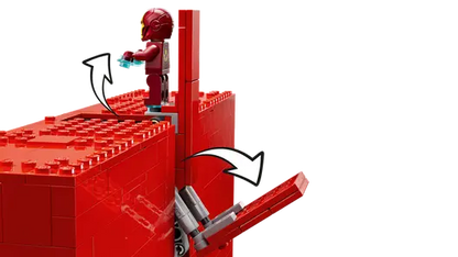 LEGO 76313 Marvel Super Heroes MARVEL Logo & Minifigures