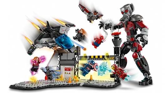 LEGO 76314 Super Heroes Captain America Civil War Action Battle