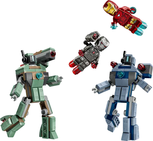 LEGO 76320 Marvel Iron Man & War Machine vs. Hammer Drones
