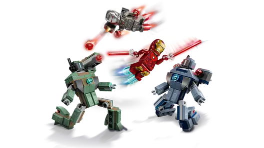 LEGO 76320 Marvel Iron Man & War Machine vs. Hammer Drones