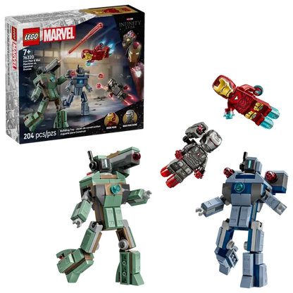 LEGO 76320 Marvel Iron Man & War Machine vs. Hammer Drones