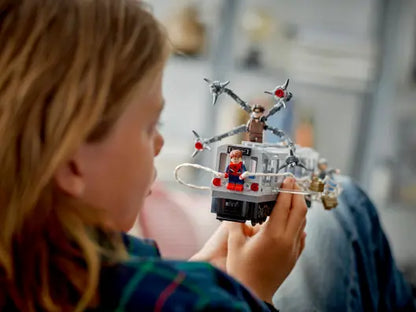 LEGO 76321 Marvel Spider-Man vs. Doc Ock Subway Train Scene