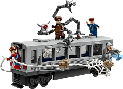 LEGO 76321 Marvel Spider-Man vs. Doc Ock Subway Train Scene