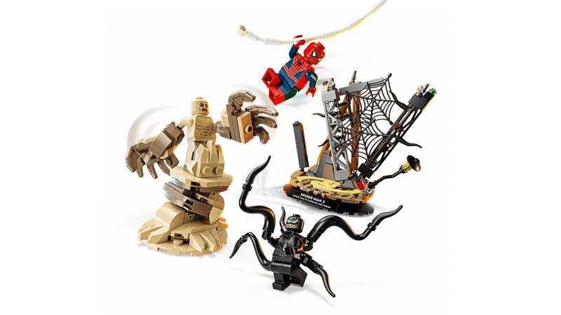 LEGO 76334 Super Heroes Marvel Epic Battle Spider Man vs Sandman