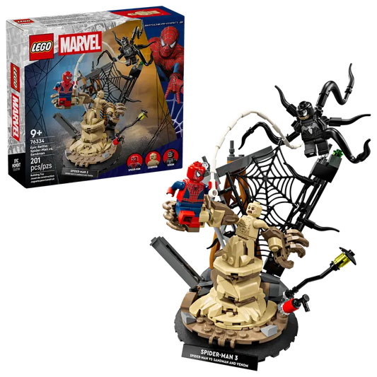 LEGO 76334 Super Heroes Marvel Epic Battle Spider Man vs Sandman