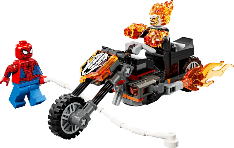 LEGO 76335 Super Heroes Marvel Spider Man vs Ghost Rider Motorcycle