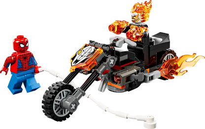 LEGO 76335 Super Heroes Marvel Spider Man vs Ghost Rider Motorcycle