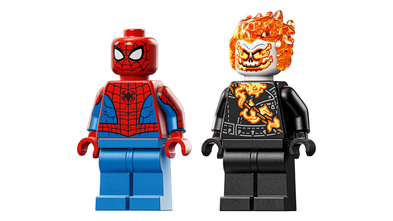 LEGO 76335 Super Heroes Marvel Spider Man vs Ghost Rider Motorcycle