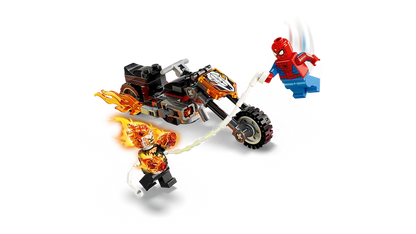 LEGO 76335 Super Heroes Marvel Spider Man vs Ghost Rider Motorcycle