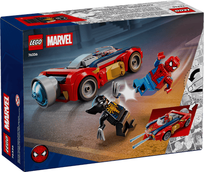 LEGO 76336 Marvel Super Heroes Spider-Man Car vs. Venomized Wolverine