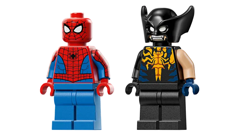 LEGO 76336 Marvel Super Heroes Spider-Man Car vs. Venomized Wolverine
