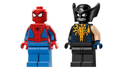 LEGO 76336 Marvel Super Heroes Spider-Man Car vs. Venomized Wolverine