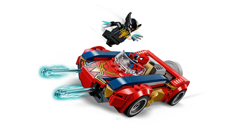 LEGO 76336 Marvel Super Heroes Spider-Man Car vs. Venomized Wolverine