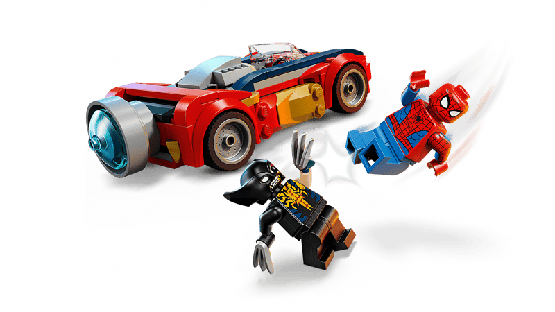 LEGO 76336 Marvel Super Heroes Spider-Man Car vs. Venomized Wolverine