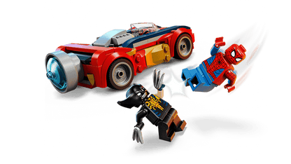 LEGO 76336 Marvel Super Heroes Spider-Man Car vs. Venomized Wolverine