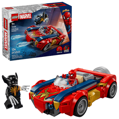 LEGO 76336 Marvel Super Heroes Spider-Man Car vs. Venomized Wolverine