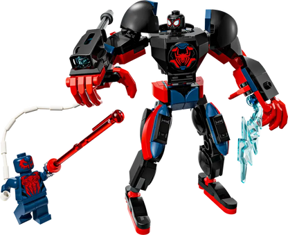 LEGO 76337 Marvel Super Heroes Miles Morales Mech vs Spider Man 2099