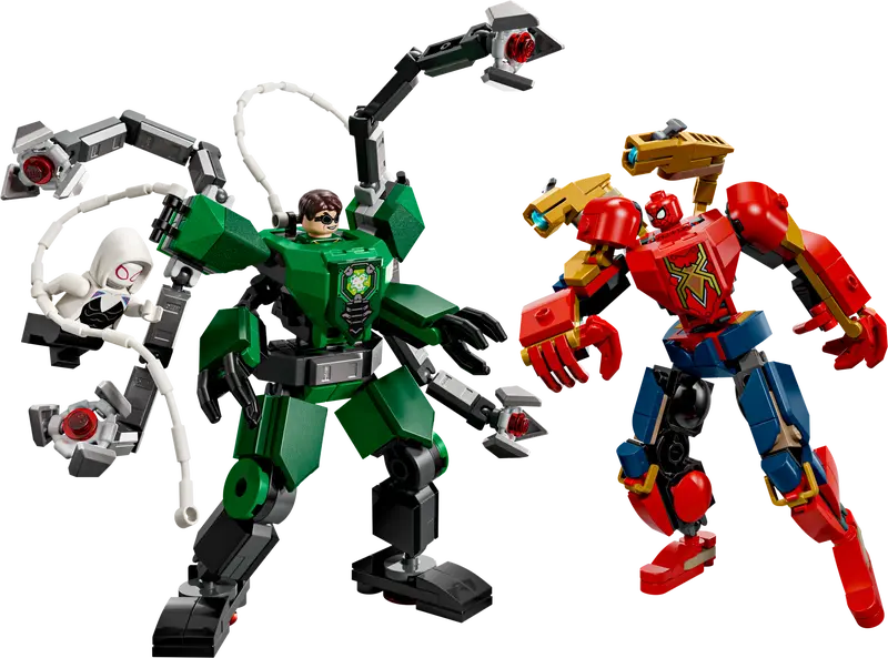 LEGO 76338 Marvel Super Heroes Mech Battle Spider Man vs Doc Ock