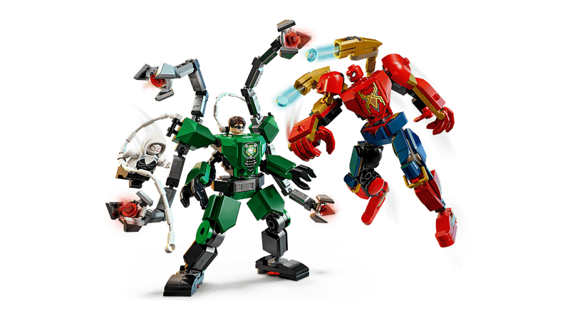 LEGO 76338 Marvel Super Heroes Mech Battle Spider Man vs Doc Ock
