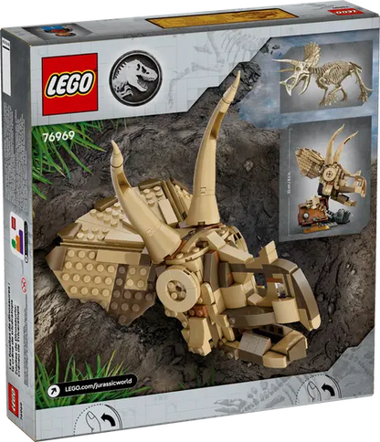 LEGO 76969 Jurassic World Dinosaur Fossils: Triceratops Skull