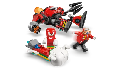 LEGO 77005 Sonic the Hedgehog Knuckles vs. Dr. Eggman Egg Crusher Mech