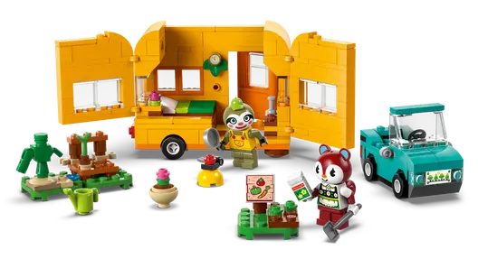 LEGO 77054 Animal Crossing Leif's Caravan & Garden Shop