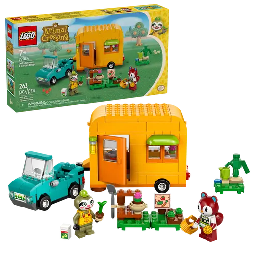 LEGO 77054 Animal Crossing Leif's Caravan & Garden Shop