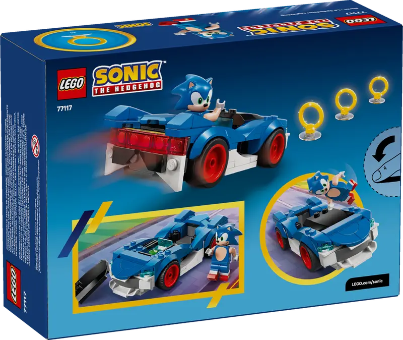 LEGO 77117 Sonic The Hedgehog Speedster Lightning