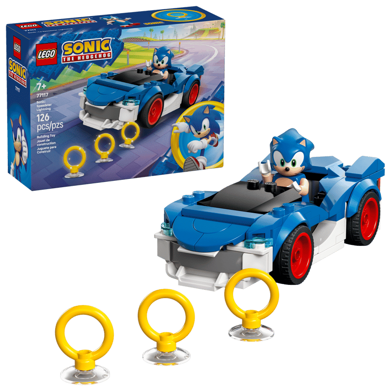 LEGO 77117 Sonic The Hedgehog Speedster Lightning