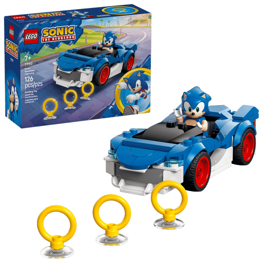 LEGO 77117 Sonic The Hedgehog Speedster Lightning