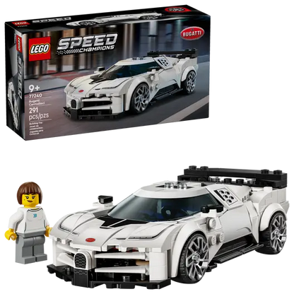 LEGO 77240 Speed Champions Bugatti Centodieci Hyper Sports Car