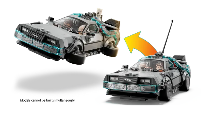Lego 77256 Speed Champions Time Machine from Back to the Future