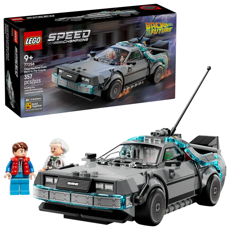 Lego 77256 Speed Champions Time Machine from Back to the Future